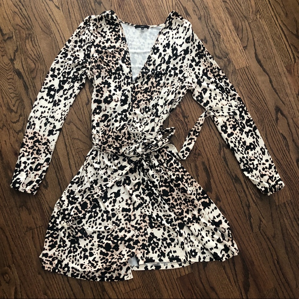 Tart Collections Leopard Wrap Dress